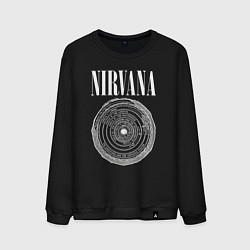 Мужской свитшот Nirvana circle