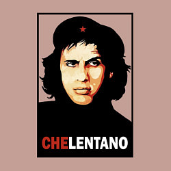 Свитшот хлопковый мужской Che guevara - Chelentano, цвет: пыльно-розовый — фото 2