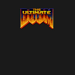 Свитшот хлопковый мужской Doom ultimate, цвет: черный — фото 2