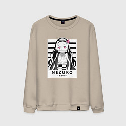 Мужской свитшот Nezuko girl hunter one