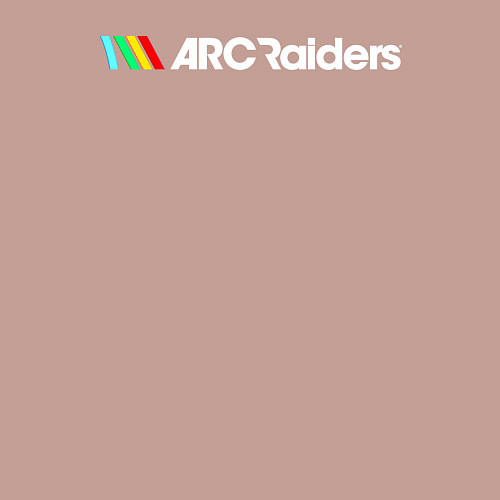 Мужской свитшот Arc raiders logotype / Пыльно-розовый – фото 3