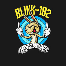 Свитшот хлопковый мужской Blink 182 fuck you since 92, цвет: черный — фото 2