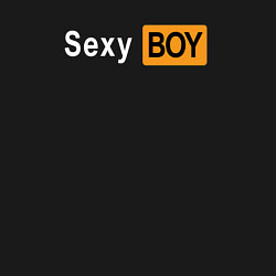 Свитшот хлопковый мужской Sexyboy pornhub, цвет: черный — фото 2