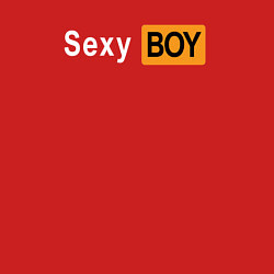 Свитшот хлопковый мужской Sexyboy pornhub, цвет: красный — фото 2