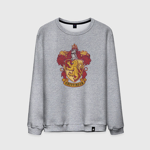 Мужской свитшот Факультет Гриффиндор / Меланж – фото 1