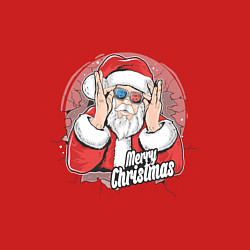 Свитшот хлопковый мужской Cool Santa, цвет: красный — фото 2