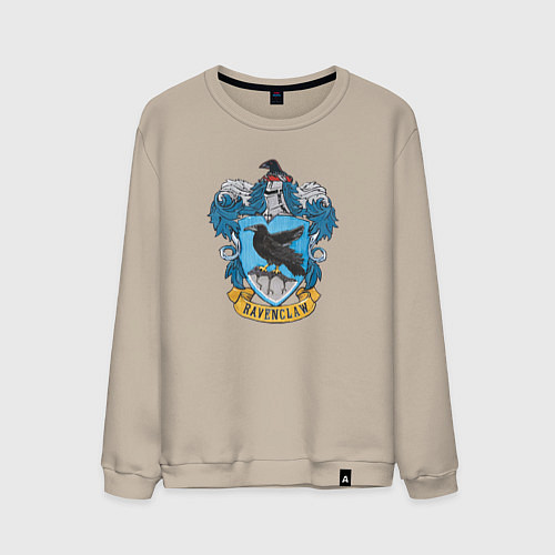 Мужской свитшот Ravenclaw факультет / Миндальный – фото 1