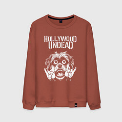 Мужской свитшот Hollywood Undead rock dog