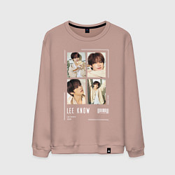 Мужской свитшот Lee know stray kids cute