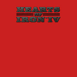 Свитшот хлопковый мужской Logo Hearts of Iron, цвет: красный — фото 2