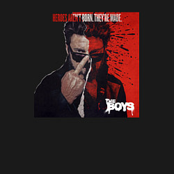 Свитшот хлопковый мужской Билли Бутчер the boys, цвет: черный — фото 2