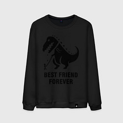 Мужской свитшот Godzilla best friend