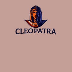 Свитшот хлопковый мужской Клеопатра, цвет: пыльно-розовый — фото 2