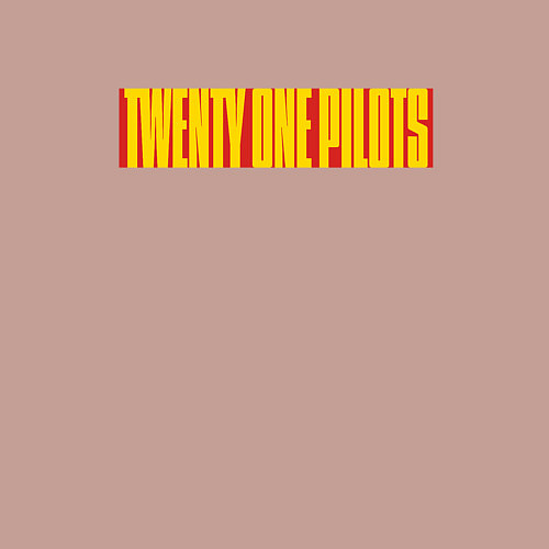 Мужской свитшот Twenty one pilots - color logo / Пыльно-розовый – фото 3