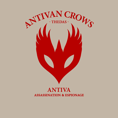 Мужской свитшот Antivan Crows - Dragon Age / Миндальный – фото 3
