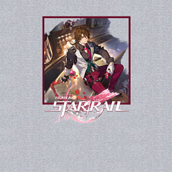 Свитшот хлопковый мужской Галлахер, цвет: меланж — фото 2