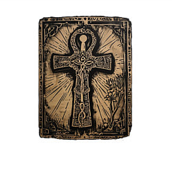 Свитшот хлопковый мужской Египетский крест Анкх знак вечной жизни, цвет: белый — фото 2