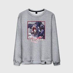 Свитшот хлопковый мужской Клара, цвет: меланж