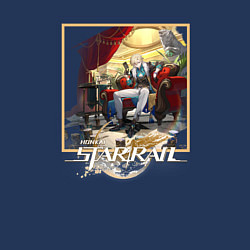 Свитшот хлопковый мужской Авантюрин, цвет: тёмно-синий — фото 2