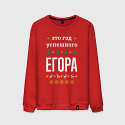 Мужской свитшот Год успешного Егора