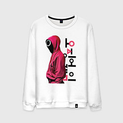 Мужской свитшот Squid game soldier
