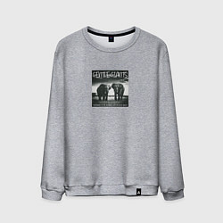 Свитшот хлопковый мужской Gentle giants, цвет: меланж
