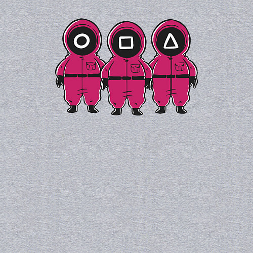 Мужской свитшот Три охранника / Меланж – фото 3