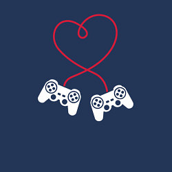 Свитшот хлопковый мужской Lover gamer, цвет: тёмно-синий — фото 2