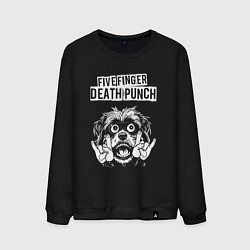 Мужской свитшот Five Finger Death Punch rock dog