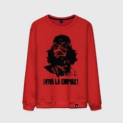 Свитшот хлопковый мужской Vader - viva la empire, цвет: красный