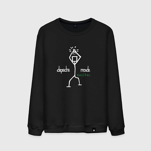 Мужской свитшот Depeche Mode - Exciter merch / Черный – фото 1
