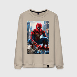 Мужской свитшот Человек-паук на страже справедливости