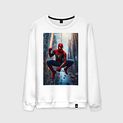 Мужской свитшот Spider Man на страже справедливости