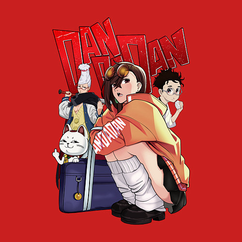 Мужской свитшот Momo Ken Seiko Granny / Красный – фото 3