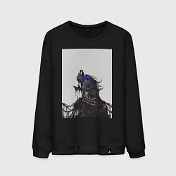 Свитшот хлопковый мужской Artorias of the Abyss, цвет: черный