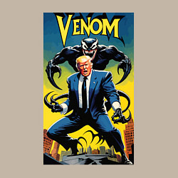 Свитшот хлопковый мужской Venom-Trump fantasy, цвет: миндальный — фото 2