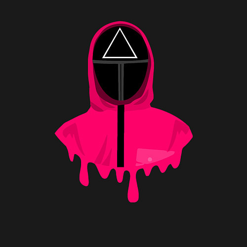 Мужской свитшот Розовый надзиратель / Черный – фото 3