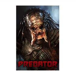 Свитшот хлопковый мужской Predator movie, цвет: белый — фото 2