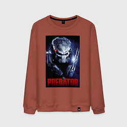 Мужской свитшот Predator in the helmet