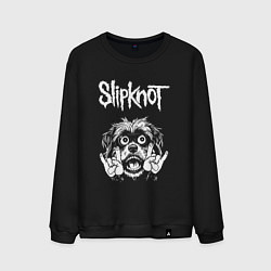 Мужской свитшот Slipknot rock dog