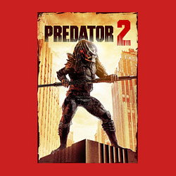 Свитшот хлопковый мужской Predator 2, цвет: красный — фото 2