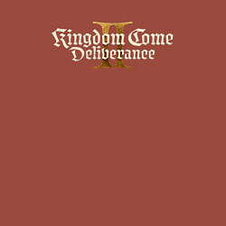 Свитшот хлопковый мужской Kingdom Come Deliverance 2 logo, цвет: кирпичный — фото 2