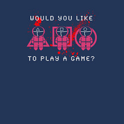 Свитшот хлопковый мужской Bloody game, цвет: тёмно-синий — фото 2