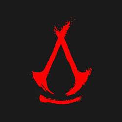 Свитшот хлопковый мужской Assassins creed - shadows logotype, цвет: черный — фото 2