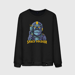 Мужской свитшот Monkey space soldier