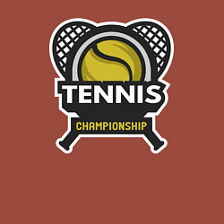 Свитшот хлопковый мужской Tennis championship, цвет: кирпичный — фото 2