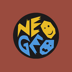 Свитшот хлопковый мужской Neo geo logo, цвет: кирпичный — фото 2