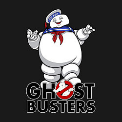 Свитшот хлопковый мужской Ghostbusters - stay puft, цвет: черный — фото 2