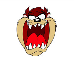 Свитшот хлопковый мужской Tasmanian Devil, цвет: белый — фото 2
