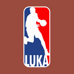 Свитшот хлопковый мужской NBA Luka, цвет: кирпичный — фото 2